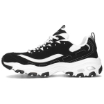 Skechers D'LITES 1.0 Meeste Valge Must Madala S&auml;&auml;rega Isa Kingad 52675-BKW 43 black