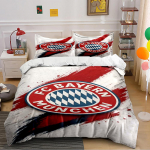 FC Bayern M&uuml;nchen Voodipesu Voodipesukomplekt (1 tekikott, 2 padjap&uuml;&uuml;ri, tekk ei kuulu komplekti) 135x200cm