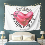 Fontaines DC Romance Gobel&auml;&auml;n Seinale Riputatav Esteetiline Kodu Kaunistus Gobel&auml;&auml;nid Elutuppa Magamistuppa 150X180CM