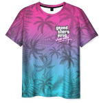 Populaarne m&auml;ng GTA T-s&auml;rk Grand Theft Auto Vice City 3D-prindiga meestele ja naistele suvine mood l&uuml;hikeste varrukatega 3XL blue