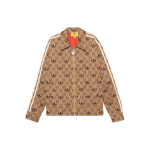 GUCCI X Adidas Gg Trefoil T&otilde;mblukuga Jakk 722998-XJE1O-9742 S khaki