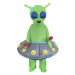 Kuum m&uuml;&uuml;giartikkel Halloweeni tulnuka t&auml;ispuhutav kost&uuml;&uuml;m lavaesinemiseks One Size green