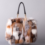 Moodne k&auml;ekott naistele S&uuml;gis ja Talv Uus Saabumine Satchel-kott Lihtsaim sobitada Brown-Fox fur gray