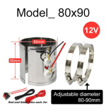 Automaatne p&uuml;sitemperatuur 85℃ 12V 24V Diiselfiltri k&uuml;ttekeha 120W Autole Pikapile Diiselfiltri Elektrik&uuml;te &Uuml;mbris K&uuml;tusefiltrid5 A