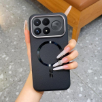 Xiaomi Poco F9 Ultra Poco F9 Pro &uuml;mbris Luksuslik matt nahast magnetiline juhtmevaba laadimine l&ouml;&ouml;gikindel kaitse&uuml;mbris Tarvikud Poco F9 Pro