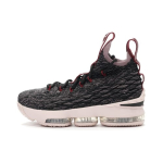 Nike Lebron 15 Pride Of Ohio 'Black' keskmise s&auml;&auml;rega korvpallijalatsid Must Punane Unisex 922811-003 38.5 black
