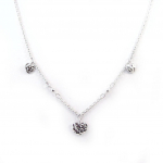 Altesse [G2230] - Collier Argent 'Love'' h&otilde;be