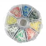 Puntos 200 tk 1,2/1,4/1,6/1,8 mm klaaskvartsist hambaid taastav hambakiudposti komplekt one size