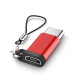 Micro-USB-t&uuml;&uuml;pi C-t&uuml;&uuml;pi Android-mobiiltelefonikaabel Microusb-t&uuml;&uuml;pi USB-t&uuml;&uuml;pi Usbc-otg-adapteri laadimisandmekaabel Huawei Sumsang Xiaomi HUAWEI jaoks punane