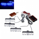 Punane Sinine Kollane Valge Auto esiv&otilde;re avariiv&auml;lgu hoiatustuli LED-vilklamp 3 režiim politsei tulet&otilde;rjujale