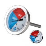 Temperatuuri n&auml;idik 0&ndash;300 kraadi Celsiuse j&auml;rgi roostevabast terasest k&uuml;psetustermomeeter grillimiseks h&otilde;be