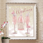 5D isetehtud teemantmaali ristpistes komplekt Teemanttikandid mosaiikkunst Pilt kivist kaunistus kingitus Full Round 20X30CM