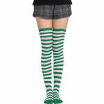 Naiste t&uuml;drukutele &uuml;le p&otilde;lve ulatuvad elastsed triibulised sukad, soojad pikad cosplay-sukad Anime mitmev&auml;rvilised