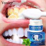 Yoxier Whitening Schoon Vlekken Tand Poeder 30G Beschermen Heldere Tanden Suuhooldus Tanden Reinigen Verse Adem Verwijderen Tand Vlekken 30g