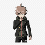 Danganronpa Makoto Makoto Naegi Komaru Naegi Prindiga Kleeps R&otilde;ivastele DIY Termokleepsud T-s&auml;rkidele Paik Triigitav &Uuml;lekandepaik