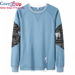 Cozy Up Meeste Patchwork kapuuts T&auml;navar&otilde;ivad Prinditud Topid Meeste Hip Hop Harajuku Pusad Korea kapuutsiga Meeste vabaaja O-kaelusega Pullover R&otilde;ivad M valge