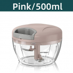 500/900 ml k&auml;sitsi k&uuml;&uuml;slaugu t&otilde;mbaja P&ouml;&ouml;ratav k&ouml;&ouml;giviljal&otilde;ikur Viilutaja Puuviljajuustupurustaja Toiduvalmistamise tarvikud K&ouml;&ouml;gividinad T&ouml;&ouml;riist 500ML roosa