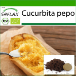 SAFLAX &ndash; Orgaaniline &ndash; Suvik&otilde;rvits &ndash; Spagetid &ndash; 5 seemet &ndash; Potisubstraadiga paremaks kasvatamiseks &ndash; Cucurbita pepo