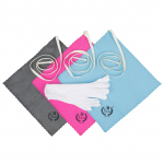 MMBAT 3 Pack saksofoni puhastuslapp puhkpillipuhastuslapi puhastamiseks kinnastega mitmev&auml;rviline