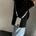 Matt &uuml;mbris Samsung A73 A53 A33 A13 &uuml;hev&auml;rvilise pehme silikoonist telefoni&uuml;mbrisele Galaxy A82 A32 A22 A71 A52 A51 A72 5G Crossbody kaelakee kaelarihma kate For Samsung A52