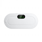 Kaasaskantav juhtmeta soojenduspadi elektriline v&ouml;&ouml;rihma seade Kiirsoojendus 3 temperatuurirežiimi 4 roosa