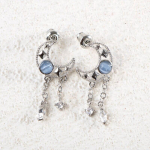 Bella Box Bohemia Moon K&otilde;rvar&otilde;ngad H&otilde;bedased Kristallk&otilde;rvar&otilde;ngad Naistele Naiste Moe Ehted Kingitus