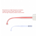 darsonvali k&otilde;rgsageduslik n&auml;ohooldus neoonseene elektroodi otsiku &uuml;hendustoru n&auml;omasseerija oranž hele n&auml;onahahooldus Neon Bend Tube oranž