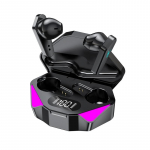 M&auml;ngimiseks m&otilde;eldud juhtmevabad k&otilde;rvaklapid Bluetooth5.1 selged h&auml;&auml;lk&otilde;ned TWS-i madala latentsusega RGB-valgus, pikk aku kasutusiga koos laadimiskarbiga k&otilde;rvaklapid telefoni jaoks must
