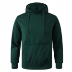 Meeste vabaaja kapuutsid Fliisist Hip Hop Solid Pullover Pusa Meeste Spordir&otilde;ivad Riietus Dressis&auml;rk Meeste R&otilde;ivad XXXL tumeroheline v&auml;rv