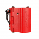 Ulip Upgrade kokkupandav klamber, vertikaalne varras, vastupidav lukk universaalne elektrilise rolleri tarvik punane