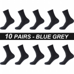 Kvaliteetsed 10 paari meeste bambusest kiust sokid hingavad pikad kompressioonisokid &auml;ri vabaaja meestele, suur suurus 38-45 EUR44-48