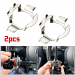 2 tk universaalne H7 LED auto esitule pirni aluse hoidiku adapteri pesa auto esilaterna kinnitusalus