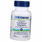 Kompleks rakkude kaitseks ja hormonaalseks tasakaaluks, kolmetoimeline rist&otilde;ieline resveratrooliga, Life Extension 60 k&ouml;&ouml;giviljakapslit (71346019) 60vcaps