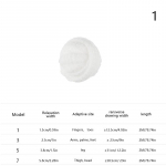 2M/rulli torukujuline elastne v&otilde;rk haavasidemele, veniv 1.5cm*2m