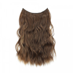 XINRANi naiste moodne naturaalne laineline juuksel&otilde;ik koos klambrite ja n&auml;htamatu traadist s&uuml;nteetilisest kiust lainelise juuksepikendusega igap&auml;evaseks kandmiseks 55 cm