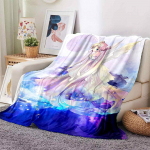 Sailor Moon Anime Mood Multifilm koletis Flanell kohev fliis Viskatek Lastele ja t&auml;iskasvanutele Kingitus Diivan Reisid 130cmx150cm
