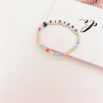 Lihtne Bohemia k&auml;sit&ouml;&ouml;na kootud p&auml;rlitest helmestest k&auml;ev&otilde;ru naistele p&uuml;hade ehted aksessuaarid v&auml;rvilised k&ouml;iega kingitused