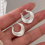 Foxanry ebaregulaarsed geomeetrilised k&otilde;rvar&otilde;ngad naistele uus mood vana kihlus ehted aksessuaarid kingitused 8mm h&otilde;be