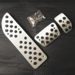 VOLVO XC60 tarvikule AT Alumiiniumist gaasipedaali gaasipiduripedaali jalatoe pedaali katte korpuse kaitsekaunistus