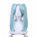 45cm Rebecca Cosplay Parukas Anime Cyberpunk Edgerunners Cosplay Rebecca Parukas L&uuml;hikesed Ts&uuml;aanid Juuksed Kuumakindlad Juuksed Becca Parukad 45cm taevasinine v&auml;rv