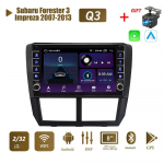 Android Subaru Forester 3 Impreza 2007-2013 jaoks koos nupunupuga auto CarPlay raadio video multimeedia GPS-m&auml;ngija 2+32GB 1+16GB