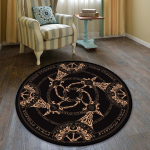Magic Circle Fate Black Butler P&otilde;randavaip Uksematt &Uuml;mmargune vaip Tuba Magamistuba K&ouml;&ouml;k Elutuba Libisemiskindel matt Cosplay kingitus Diameter 60cm