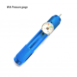 Taaslaetav gaasikassett, korduvt&auml;idetav roostevabast terasest keermeta display