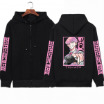 Anime Tokyo Revengers Sanzu Haruchiyo Kapuutsiga pusa Prindiga pusa Harajuku t&auml;navamood Kawaii &uuml;laosad Lukuga kapuutsiga jakk mantlid M must