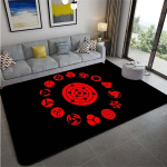 Anime Naruto libisemiskindlad vaibad Suured vaibad elutuppa Mugavad vaibad Pehme p&otilde;randavaibad magamistoas 40cm x 60cm