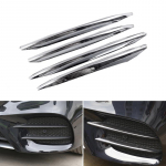 4tk Carbon Fiber Style auto eesmise udutule laterna iluv&otilde;re iluv&otilde;re katte trimm Mercedes Benz W213 E klassile 2016 2017 h&otilde;be