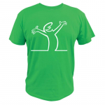 Great Space Coaster T-s&auml;rgid La Linea telesari Tr&uuml;kitud T&auml;navar&otilde;ivad Mehed Naiste Mood Puhas T-s&auml;rk Naljakad T-s&auml;rgid Topid Riietus XL