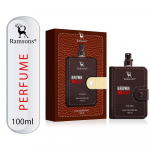 Ramsons Brown Wallet Eau de Parfum for Men 100ml | Floral and Woody Notes | Long-Lasting Luxury Perfume | Alluring Scent | Keeps You Fresh