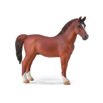 CollectA Hackney t&auml;kk kastanpruun figuur (V&auml;ga suur)