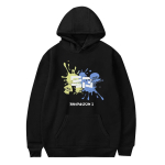 Splatoon 3 Hupparid Anime Graffiti Laskmism&auml;ngu Prindiga Unisex Naiste Mood &Uuml;legabariidilised Dressipluusid Huppari Unisex Pulloverid Treening&uuml;likonnad M gray